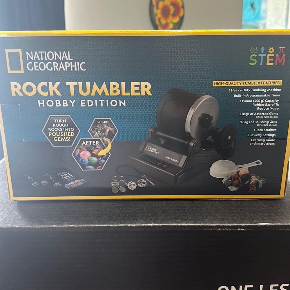 National Geographic rock tumbler Hobby edition